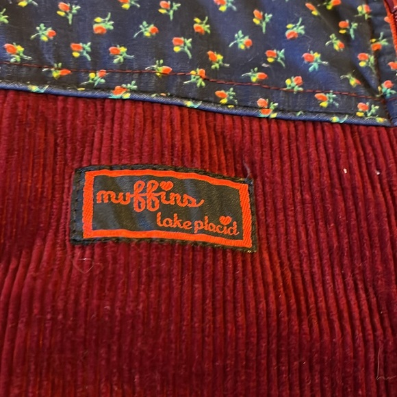 Vintage Corduroy/Calico Heart‎ Vest - Picture 2 of 6